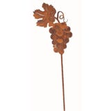 Dewoga Weintraube Stecker, 20 x 14 cm /Stab: 45 cm