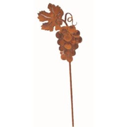 Dewoga Weintraube Stecker, 20 x 14 cm /Stab: 45 cm