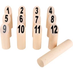 Handelshaus Legler Wurfspiel Kubb Nummern