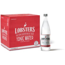 LOBSTERS TONIC WATER - 1 Karton/12 Flaschen - 500 ml - 12 x 0,5 l