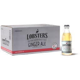 LOBSTERS GINGER ALE - 1 Karton/24 Flaschen - 200 ml - 24 x 0,2 l
