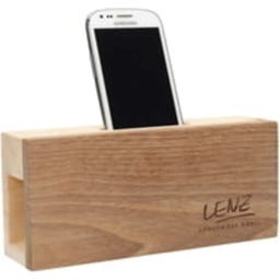 Tischlerei Lenz Holzlautsprecher Smartphone