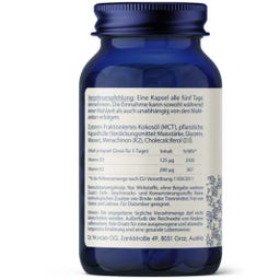 Dr. Wunder Vitamin D3+K2 5000 IE - 120 Kapseln