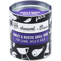 BIO Sweet & Rustic Grill-Rub für Lamm, Wild & Kalb